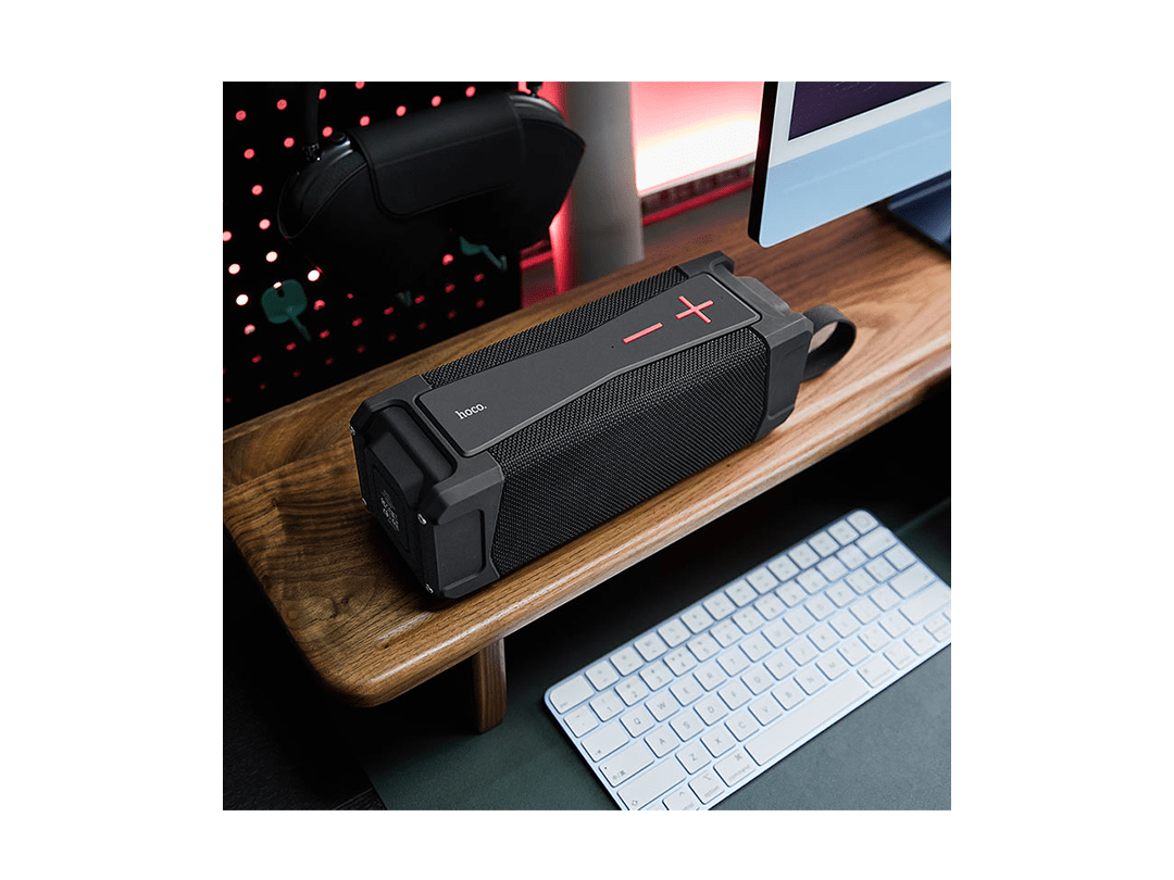 Hoco HC6 - Magic Sports Wireless Speaker - Black in Qatar Hoco HC6 - Magic Sports Wireless Speaker - Black in Qatar